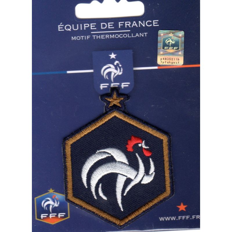 1768 ecusson thermocollant equipe de frande de foot